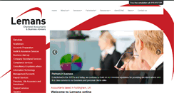 Desktop Screenshot of lemans.co.uk