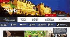 Desktop Screenshot of lemans.fr
